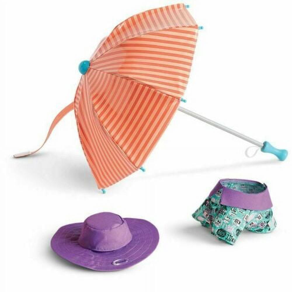 American Girl Doll Accessories Popcorn's Rainy Day Outfit for 18" Dolls Pets (Doll & Pet Not Included)