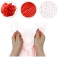 thumbnail image 2 of 100 Pcs Seafood Boiling Bags Bulk, Plastic Shellfish Clam Mesh Bags, Fruit and Vegetable Produce Packaging Net 12 Inch/35CM, 2 of 4