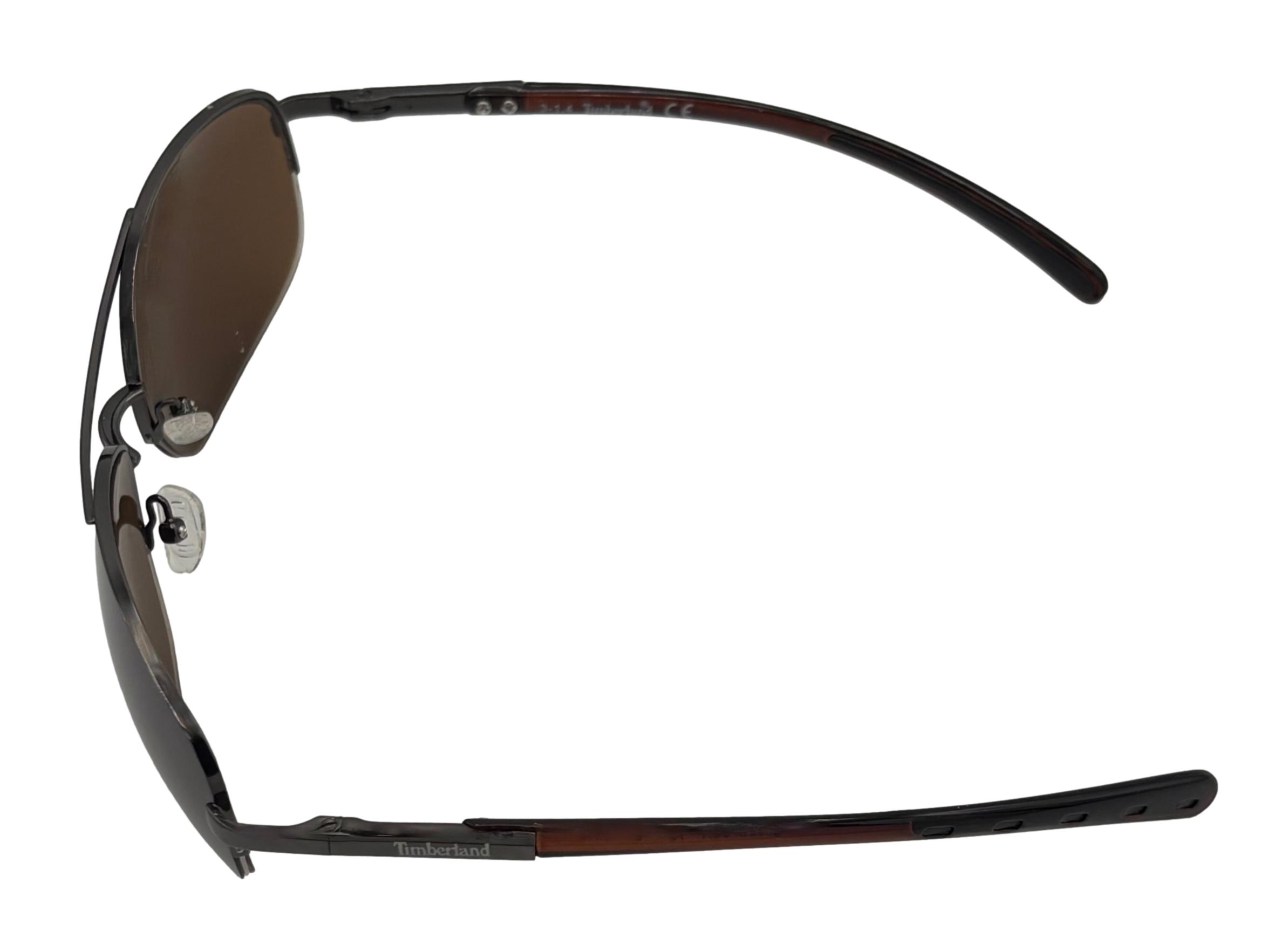 Timberland  Mens Rimless Fashion Sunglasses, Bronze/Brown
