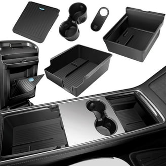 2025 Upgrade 5-Piece Center Console Organizer For Tesla Model Y (Juniper 2026) & Model 3 Highland