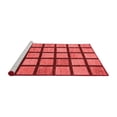 thumbnail image 2 of Ahgly Company Machine Washable Indoor Rectangle Checkered Red Modern Area Rugs, 2' x 5', 2 of 4