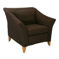 thumbnail image 4 of Home Details Waffle Design Chair/Recliner Stretch Fit Slipcover in Brown, 4 of 5