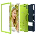 thumbnail image 4 of Mignova pour Lenovo Tab P11 Pro Étui pour Tablette, Antichoc Résistant aux Chocs Robuste (avec Support) Étui Hybride pour Lenovo Tab P11 Pro 11,5 Pouces (Modèle : TB-J706F/J706L) + Protecteur d'Écran (Marine/vert, Lot de 2), 4 of 6