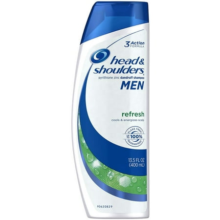 2 Pack - Head and Shoulders Refresh Anti-Dandruff Shampoo For Men 13.5