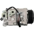 thumbnail image 4 of New 6-Groove Pulley A/C Compressor Compatible With Mercedes Benz C300 4Matic 6 Cyl 3.0L S550 Base 8 Cyl 4.7L C300 4Matic Luxury 6 Cyl 3.0L 2005-2018 By 98356 275742 639834 813157, 4 of 8