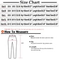 thumbnail image 3 of Lilgiuy Women's Fashion Summer Casual Loose Pocket Straight Printing Trousers Pants All Around Tummy Control Pants, 3 of 5
