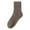 Coffee, variant on MZXELPRJD No Show Socks Womens Winter Socks for Thick Hiking Warm Wool Crew Socks, Womens Ankle Socks Green