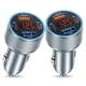 thumbnail image 1 of Cargador de coche USB C Avatcen 65W PD30W+QC3.0 de 4 puertos con voltímetro, 1 of 7