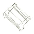 thumbnail image 3 of serony Kitchen Storage Rack Space Saving Multipurpose for Black Restaurant Household Desk Silver 27.5x13x20cm, 3 of 6