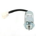 thumbnail image 1 of Shutdown Solenoid, Shutdown Solenoid Valve, Durable Steel Stable R215-7 For R225-7 Fuel Cut-off Solenoid Valve R215-7C 12V, 1 of 8