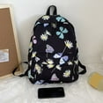 thumbnail image 3 of AMERTEER Butterflies Print Woman Backpack Multifunctional School Bags for Sport (Blue), 3 of 10