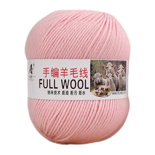 Mercerized Super Soft Wool Yarn Medium Thick Hand Sweater Pants Coat Yarn DIY Scarf Yarn