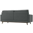 thumbnail image 3 of Modway Prompt Upholstered Fabric Sofa in Gray, 3 of 9