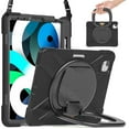 thumbnail image 2 of Étui Assorti pour Ipad Air4 10.9 Pouces avec Bandoulière, Grand Support Réglable, Porte-Stylo, Protection contre les Chocs, 2 of 5