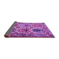 thumbnail image 2 of Ahgly Company Indoor Round Persian Purple Traditional Area Rugs, 6' Round, 2 of 4