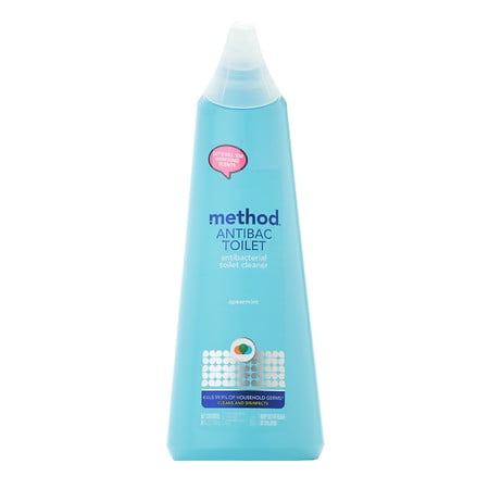 Cleaner Spearmint - method Antibacterial Toilet Bowl Cleaner Spearmint 24.0 fl oz(pack of 3)