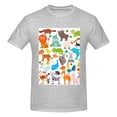 thumbnail image 4 of Bingfone Animals Men'S Loose Fit Short-Sleeve Pocket T-Shirt, 4 of 7