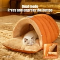 thumbnail image 6 of Dianli Pet Bed Pet Villa Removable Cover Cat & Dog Bed Winter Warm Two-Purpose Pet Nest Mat Soft Cozy Small Medium Large Indoor Sleeping Cushion, 6 of 6