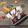 thumbnail image 5 of Fuzoiu Starfishes Shells Print Durable Tote Bag,Shoulder Bag with Zipper Closure,Casual Tote's Handbag,for Daily Use, Shopping, School, Work, 5 of 7