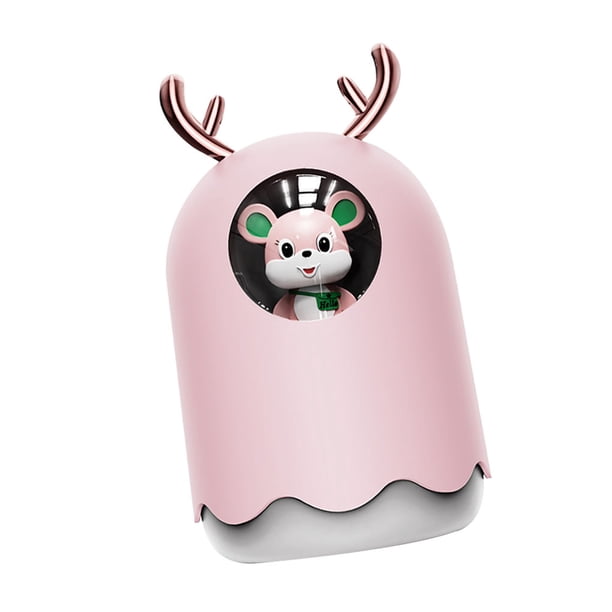 Toystoory Mini humidificador de aire de 300 Ml, humidificador eléctrico USB para el hogar, atomizador de luz nocturna de ambiente LED, difusor de aire Humidificadores rosa Toystoory HA003941-02B