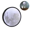thumbnail image 2 of Luz De Espejo De Luna Con Luz De 3 Colores, Espejo De Pared Con Carga Usb Y Luz De Luna Para Sala De Estar, Dormitorio, Vestidor, Baño Inevent HA017045-00, 2 of 6