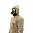 thumbnail image 2 of MIRA SAFETY Suit Disposable Protective Coverall with Hood and Elastic Cuff (2X/3X), 2 of 5