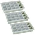 thumbnail image 1 of moldes de silicona para cubitos de hielo, con tapa desmontable, se pueden usar repetidamente, sin BPA, 1 of 5