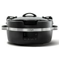 thumbnail image 1 of Crock-Pot 6 Qt ThermoShield Manual Slow Cooker with SecureFit Locking Lid, 1 of 7