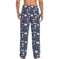 thumbnail image 2 of Bixox Men's Bamboo Panda Patterned Pajama Pants with Pockets Lounge Clothes for Home, 2 of 5