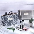 thumbnail image 4 of 8 Bolsas de Cosm&eacute;ticos de Lona Bolsa de Maquillaje Estampada Monedero Multifunci&oacute;n Organizador de Viaje con Cremallera Neceser para Vacaciones de Oto&ntilde;o Regalo de Cumpl, 4 of 7