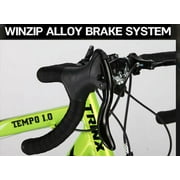 Trinx TEMPO1.0 700C Road Bike 21 Speed Racing Bicycle Blue White 53cm.