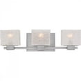thumbnail image 1 of Quoizel Melody Bath Fixture with 3 Lights in Brushed Nickel, 1 of 6