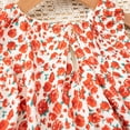 thumbnail image 6 of Avrntaa Toddler Girls Sleeveless A Line Dress Cotton Floral Print Casual Sundress for Summer Play 1-5Y, 6 of 8