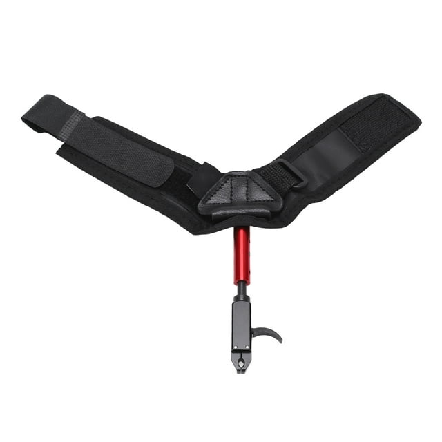 Compound Bow Release Wristband Adjustable 360° Rotation Archery Release Aids Strap for Left Right Hand