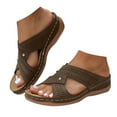 thumbnail image 3 of DAFEI Sandales de Plage Sandales pour Femmes Sandales de Plage pour Dames Chaussures Compensées d'Été Pantoufles pour Femmes Sandales Bohèmes Chaussures Mode, 3 of 5