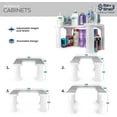 thumbnail image 4 of Expandable Under Sink Organizer and Storage I Bathroom Under the Sink Organizer Kitchen Under Sink Shelf I Cleaning Supplies (2 Pack) - Home Organization, 4 of 7