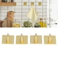 thumbnail image 4 of Towel Hook, Adhesive Wall Hook Rustproof  For Hanging Coat, 4 of 8