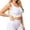 White, variant on Womens Lingerie Mini Breast Undershirt Tomboy Intimates Summer Mesh Middle Side hook