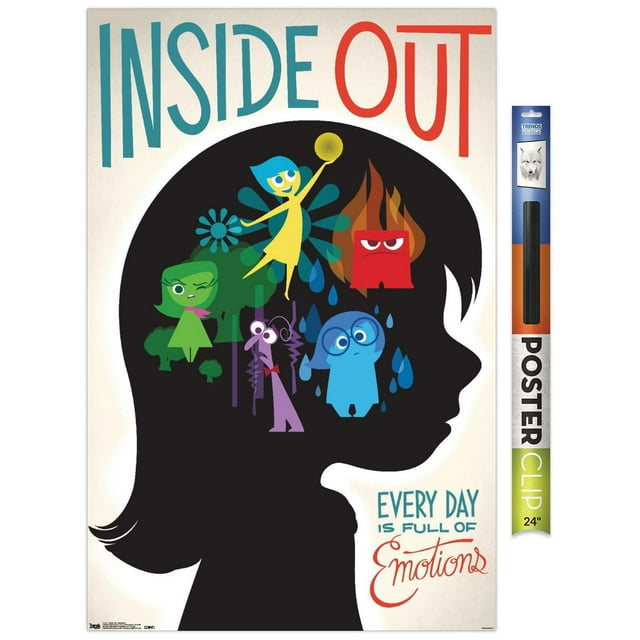 Disney Pixar Inside Out - Emotions Wall Poster, 14.725" x 22.375"