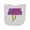 AC-Heather Grey, variant on Inktastic These Nerds Put My Cape on Backwards&reg; Superhero R Newborn Bib