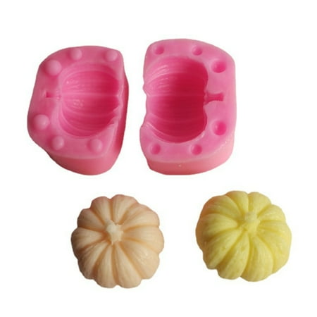 

BOOMTB Mini Pumpkin Candy Mold Chocolate Silicone Mold for Halloween Thanksgiving