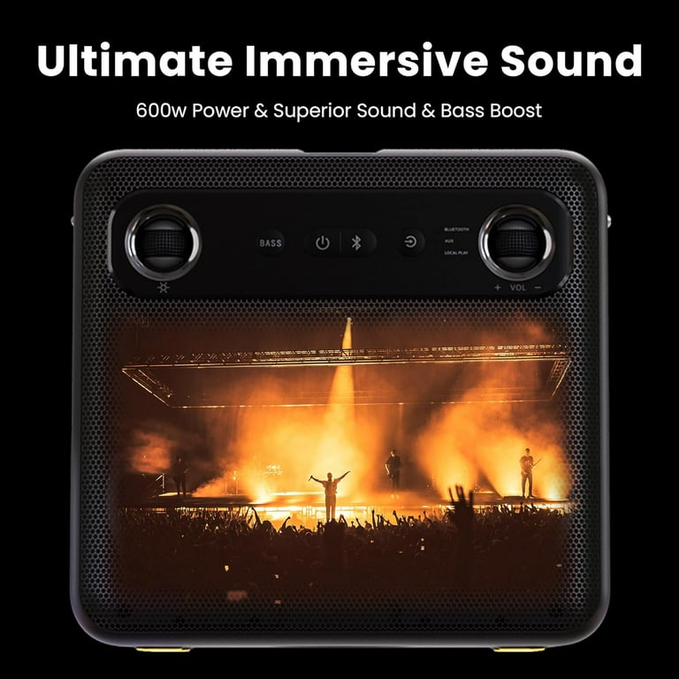 Ikarao Smart Karaoke Machine for Adults with Screen Lyrics