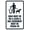 Warning Sign 2, variant on Domestic Firefighting Aluminum Sign 8"x12" - Fade Resistant Easy Mounting for Home Business Indoor Outdoor Use