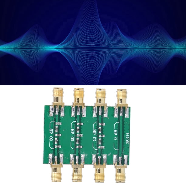 Módulo Atenuador RF Digital Módulo Ajustar Resistencia Del Buffer De Señal Lectura Directa Componentes Electrónicos
