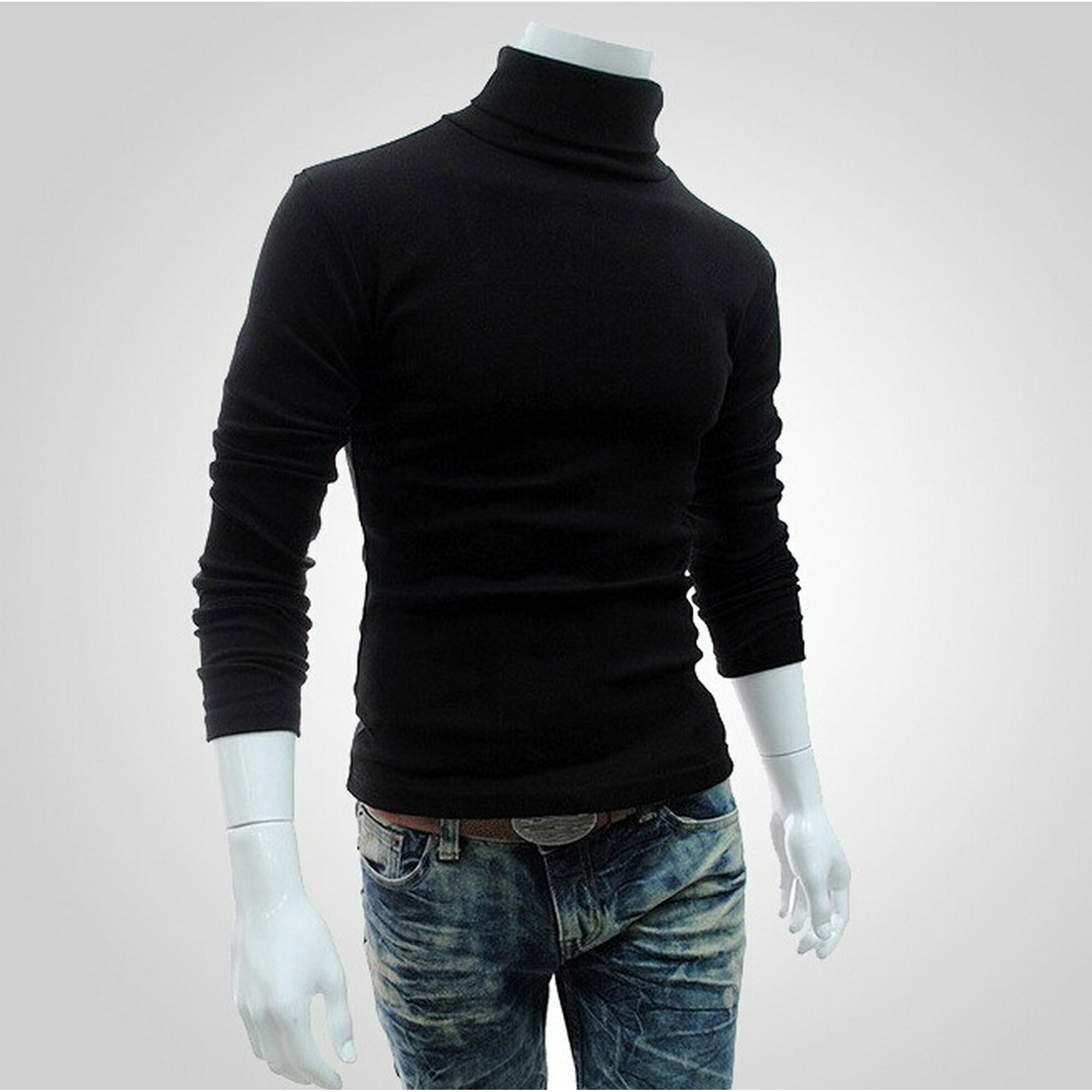 High neck pullover hotsell