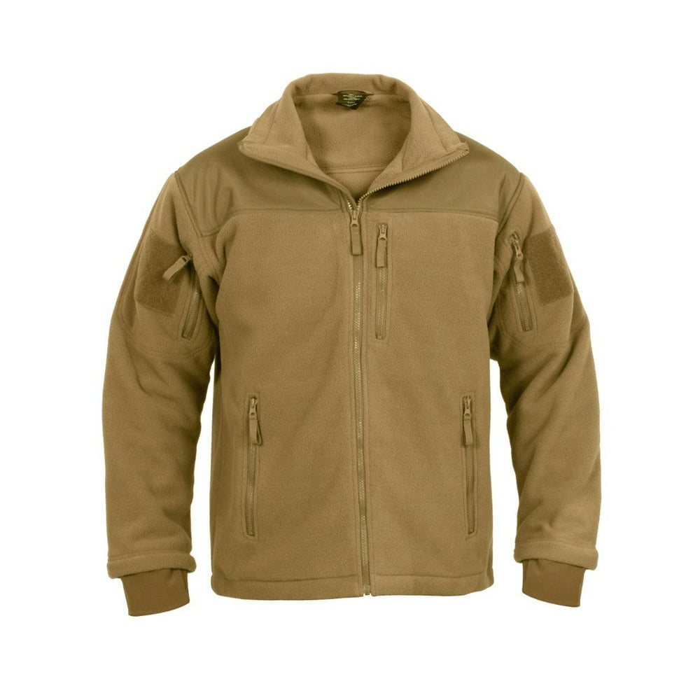 Rothco - Special Ops Tactical Fleece Jacket, Coyote Brown, Large ...