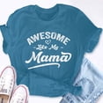 thumbnail image 5 of EcoLoom Son Daughter Love For Mother Pun Cool Awesome Like My Mama Short Sleeve Unisex T Shirt, 5 of 6