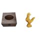thumbnail image 1 of Estuche de pañuelos de escritorio,Caja de pañuelos faciales de madera estilo retro,Escultura de pollo,Escultura de gallina,decoración para el hogar,figura de gallo,Figura decorativa de, 1 of 8