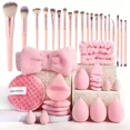 thumbnail image 2 of 20/40 Pink Makeup kit Complete Makeup Brush Set, Big set includes Soft Brushes, Beauty Blender, Birthday Christmas New Year gift, 2 of 9