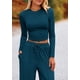 thumbnail image 3 of Conjunto Deportivo de Mujer PRETTYGARDEN de Dos Piezas Top Corto y Pantalón de Pierna Ancha XXL, 3 of 8